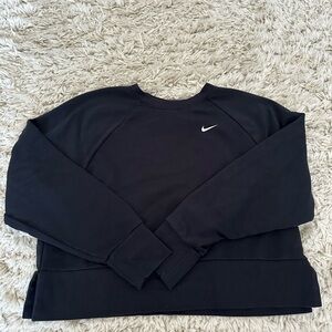 Nike Black Dri Fit Crewneck Sweatshirt